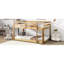 Lit simple au-dessus d'un lit mezzanine - Maximisez l'espace de rangement dans votre chambre à coucher et améliorez l'ambiance intérieure