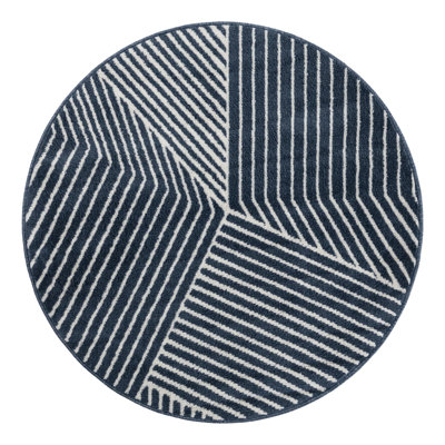 Latitude Run® Orkla Nikolis Rug Blue