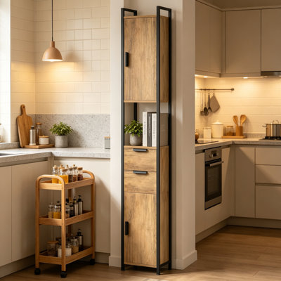 Steel Freestanding Bathroom Cabinet