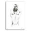 'Back Study 1' by Ethan Harper Acrylic Glass Wall Art, 16" x 24"-204497315