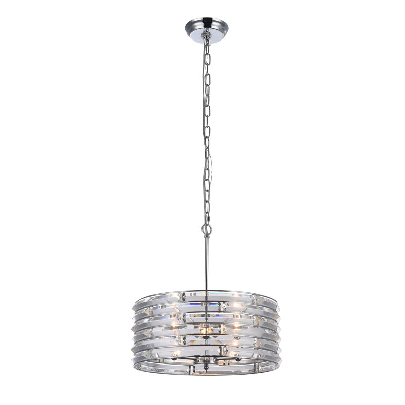 Luminaire tambour suspendu 3 lumières Westlund