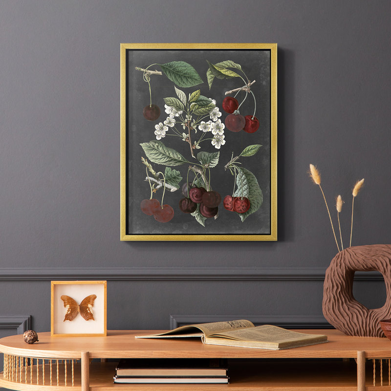 Orchard Variétés I, reproduction encadrée - bois massif, Or, H 20 po x l 16 po