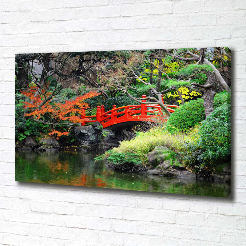 Japanese Garden - Wrapped Canvas Print
