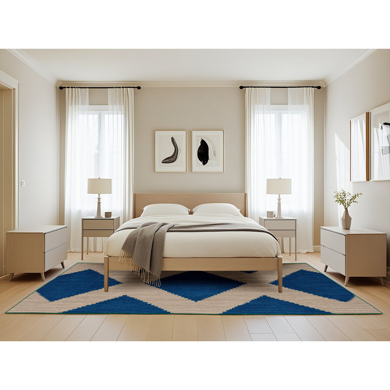 Machine Washable Botanical Brown Area Rug, Rectangle 5' x 8'