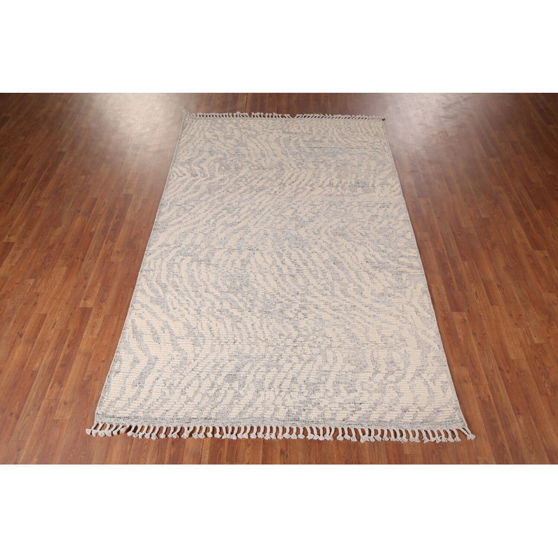 Tapis marocain en laine 6 x 9