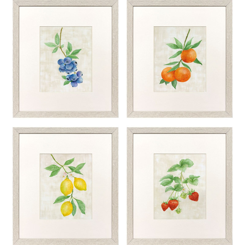 Fruit in détail, art encadré