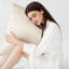 Taie d'oreiller 100% soie avec masque pour les yeux Wonderful Textile-290549706-293196248