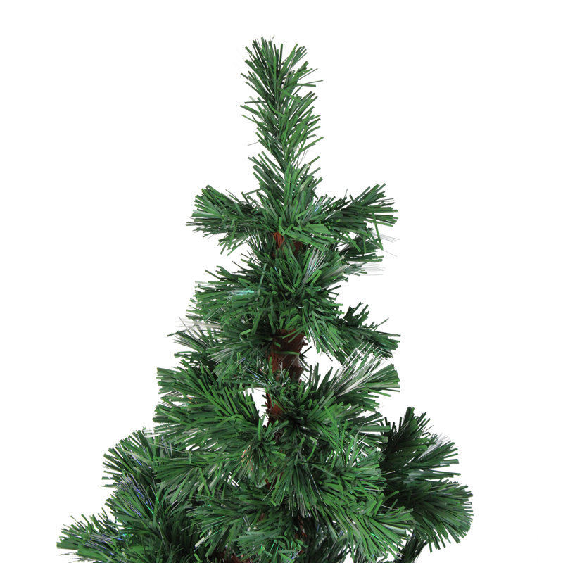 Arbre de Noël artificiel en forme de pin 4 pi avec lumières multicolores