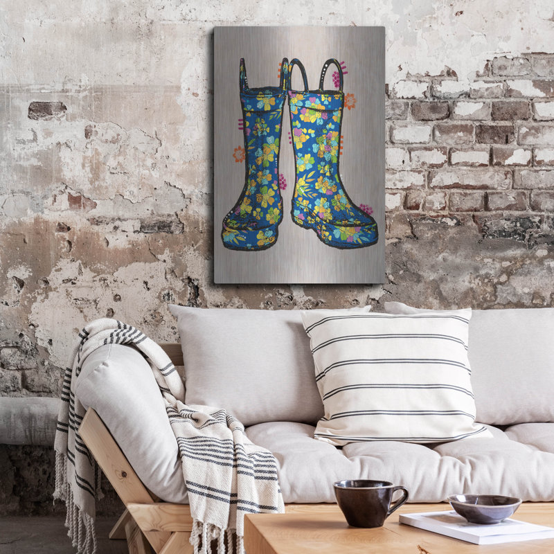 " Garden Boots " by Dean Russo, 36" H x 24" W