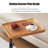 C Shaped Side Table Movable Sofa End Table Modern Coffee Table With Wheels For Small Spaces-569569221
