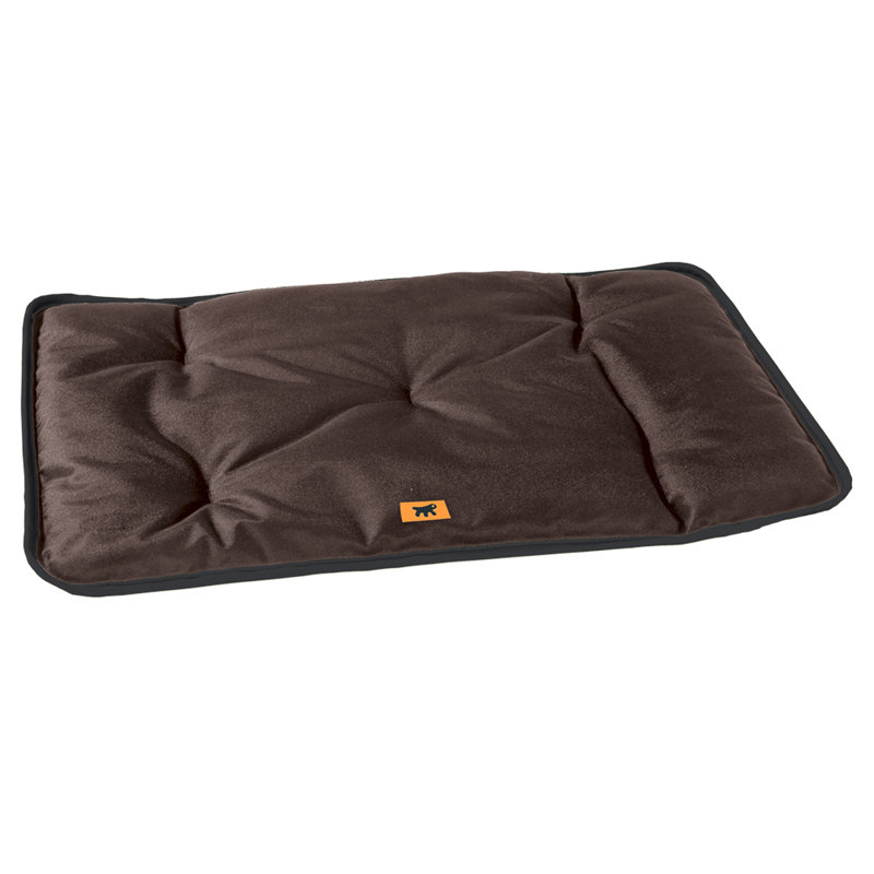 Ferplast Beddings Polyester Pet Bed, Brown, 3.5cm H x 79cm W x 108cm D