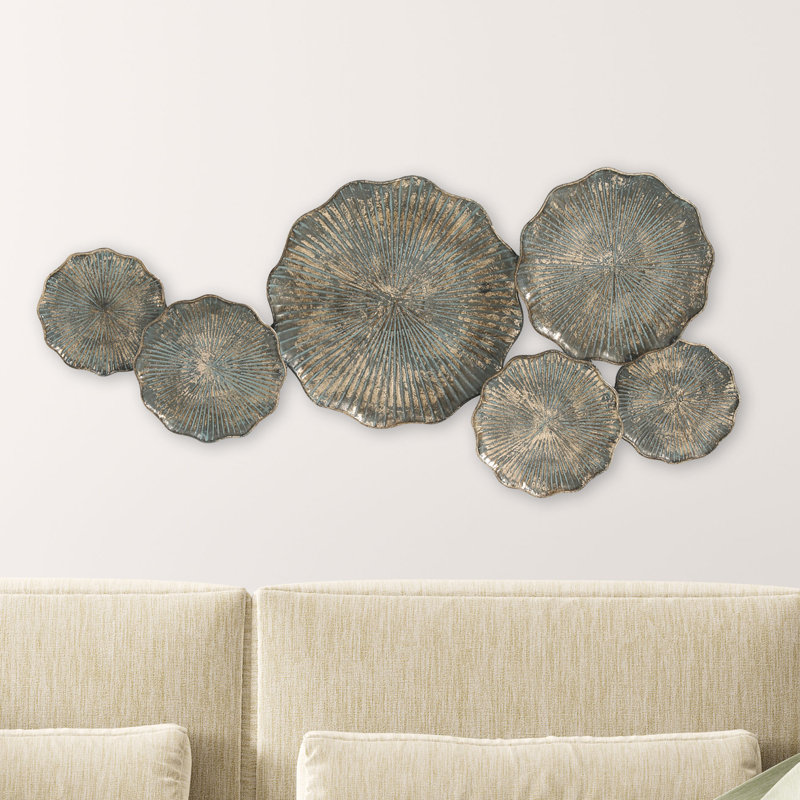 Handmade Modern Abstract Wall Decor on Metal