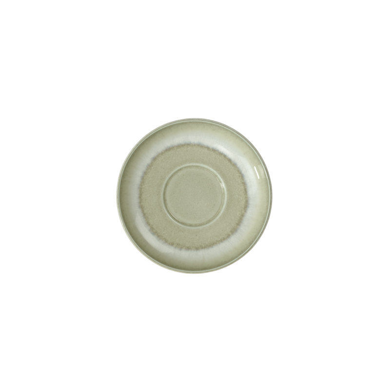 Villeroy & Boch - Perlemor Alga Espresso Cup Saucer, 3.25 in, Premium Porcelain , Made in Germany, Dishwasher and Microwave Safe, green