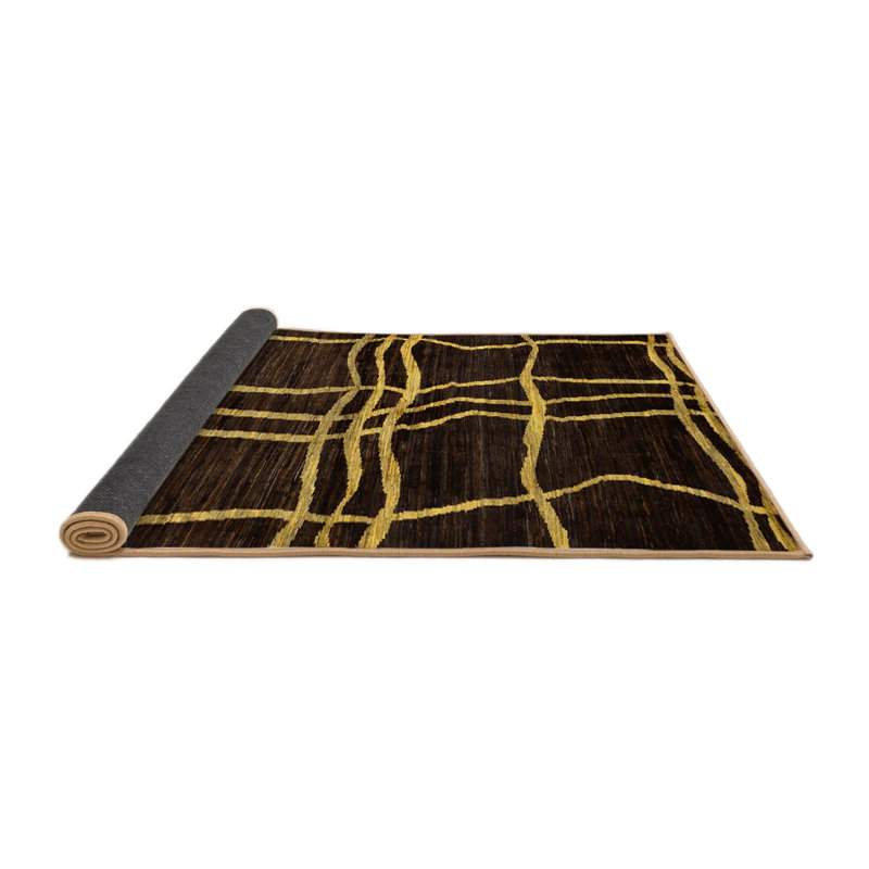 Tapis abstrait moderne 62, Rond 3 pi