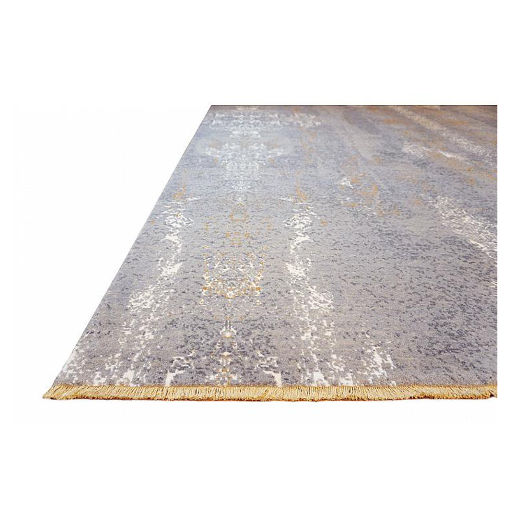 Nirvana Couture Silk Damask Area Rug