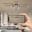 Beyanka LED Flush Mount modern dimmable with Remote control for living room bedroom-1122091954