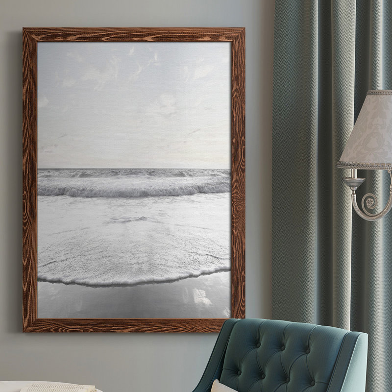 Serene Shore - reproduction de photo sur toile, H 37,5 po x l 27,5 po x P 1 po, Érable