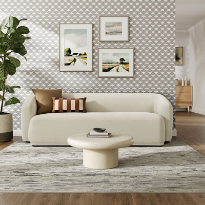 Monica 88 Inch Boucle Fabric Sofa