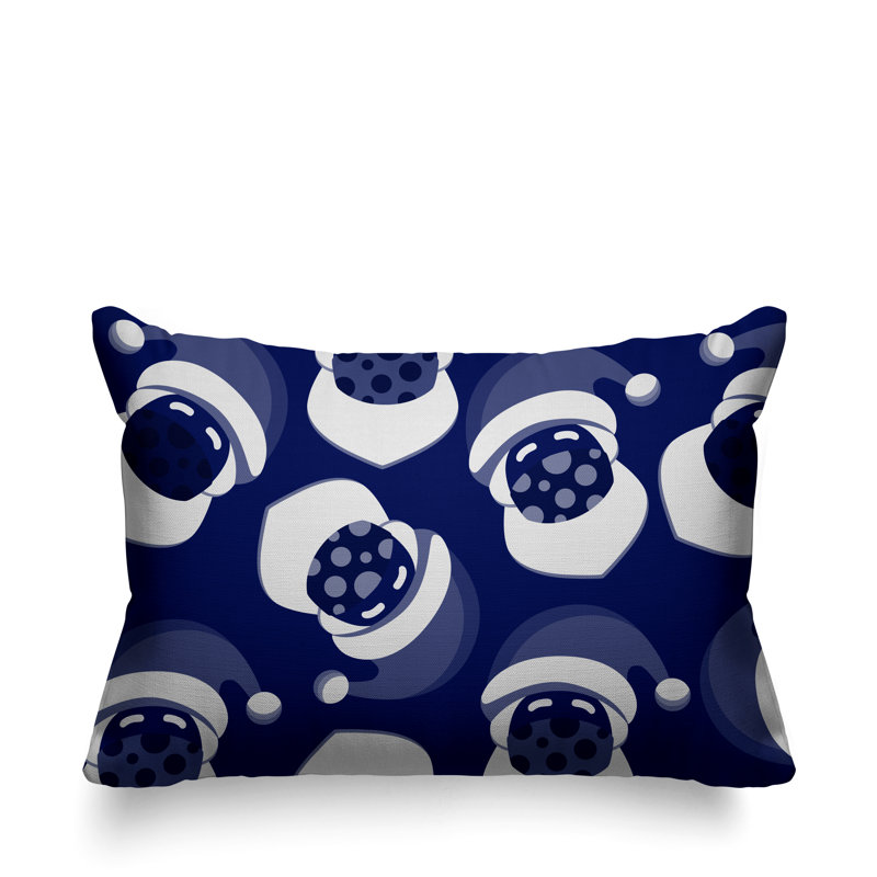 Coussin intérieur / extérieur Santa Claus, Marine