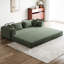 Canapé-lit convertible moderne avec coussin cylindrique, canapé-lit pliant avec poche latérale, canapé-lit pour salon-1006130598