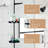 Corner  Bathroom Storage Organizer With 4-Tier Adjustable Shelves,-129435405