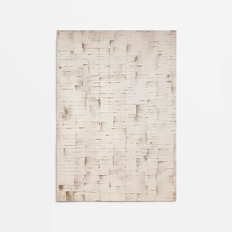 Tranquillité texturée I, Papier, H 16 po x l 12 po