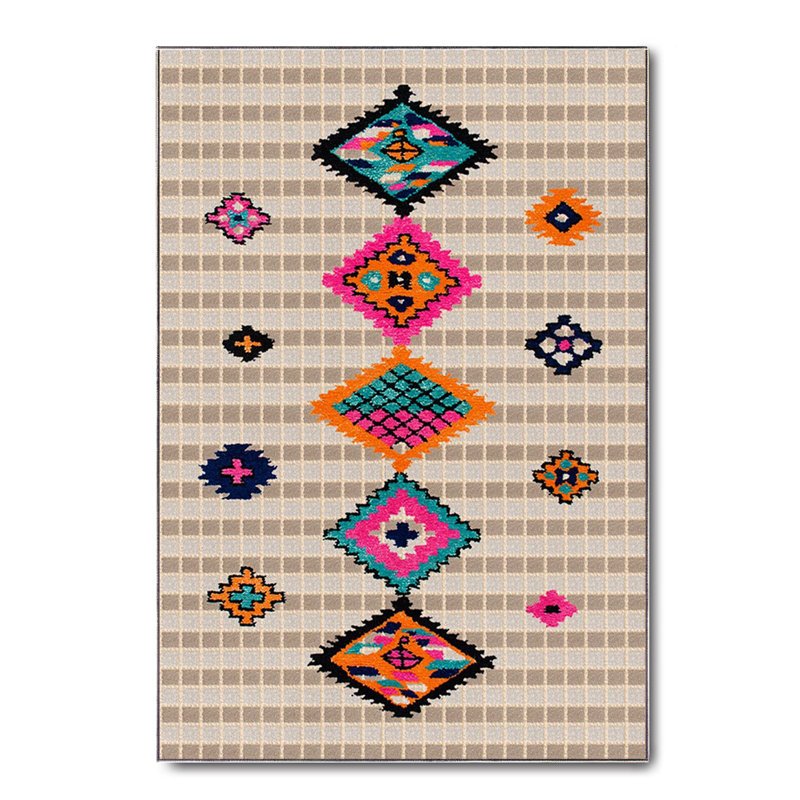 Tapis en coton Darlene, Tapis de couloir 3 pi 3 po x 9 pi 10 po