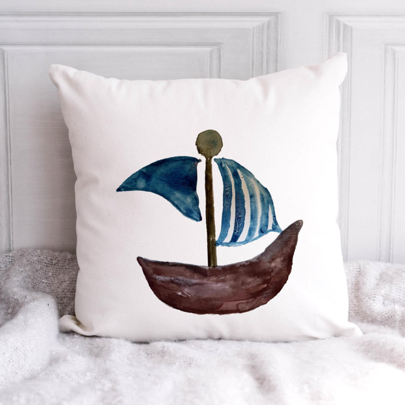 Coussin Bridey, H 20 po x l 20 po