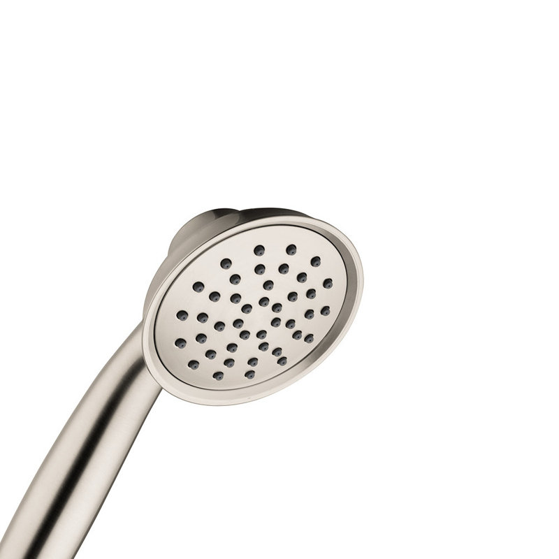 Joleena Full Handheld Shower Head, Brushed Nickel, 1.7 GPM