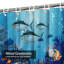 Rideau de douche Underwater Marine Life-1773294001