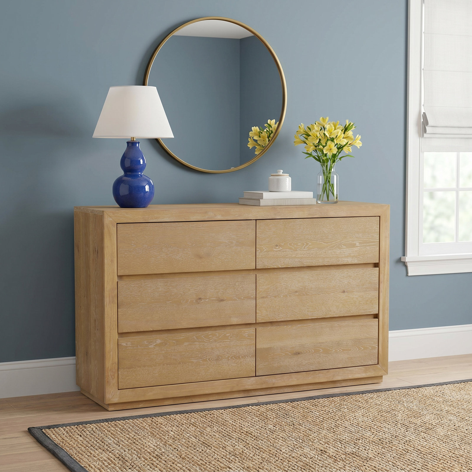 Dillard Six Drawer Dresser