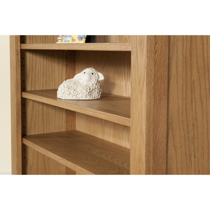 Rothbury 90cm H x 90cm W Solid Wood Standard Bookcase