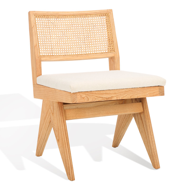 Ariaya 19'' H Boucle Upholstered Side Chair, Natural