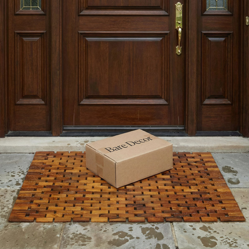 Tapis pour salle de bain mosaïque Perry