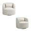 Aunna 86.9Cm Wide Swivel Barrel Chair-349863370