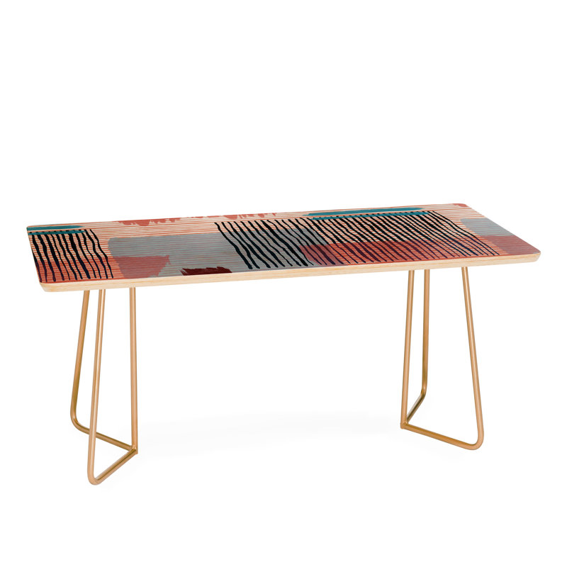 Solid Wood Top Coffee Table