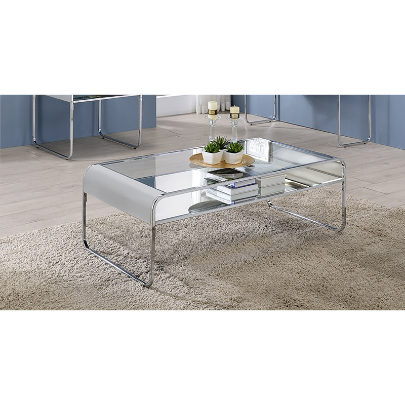Camareon Single Coffee Table, Chrome