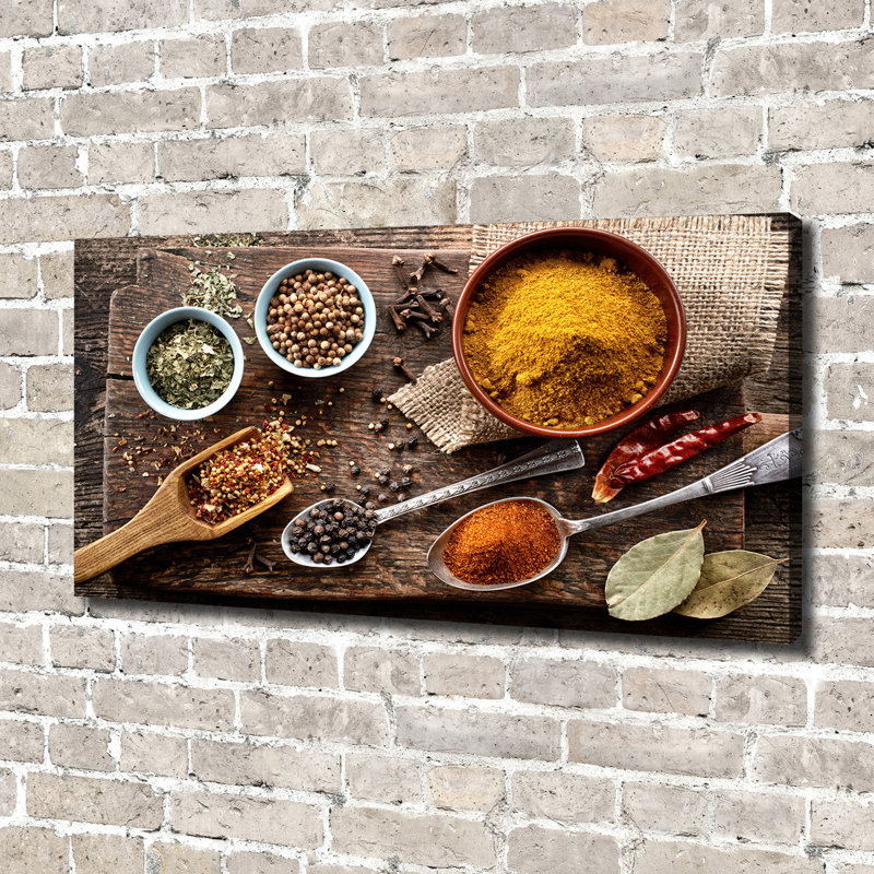 Mix Of Spices - Wrapped Canvas Print