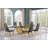 Khailee Glass Top Double Pedestal Dining Set-861198490-861198491-861076895