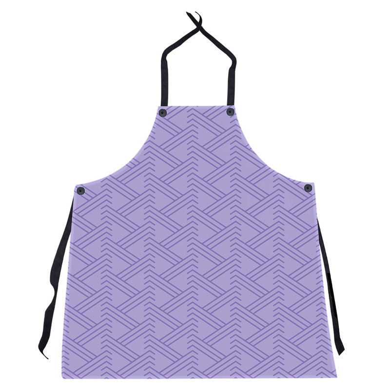 Jordao Bib Apron, Purple