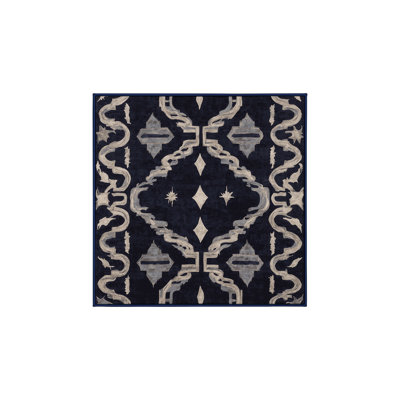 Silky Soft Plush Purple Area Rug