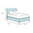 Lizzie Wicker / Rattan Sleigh Bed-2144181266