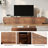 Modern TV Stand Media Console With Drawer Storage, Walnut