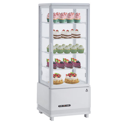 Commercial Display Refrigerator 3.5 Cu.Ft/98L Countertop  Refrigerated Cake Display Case