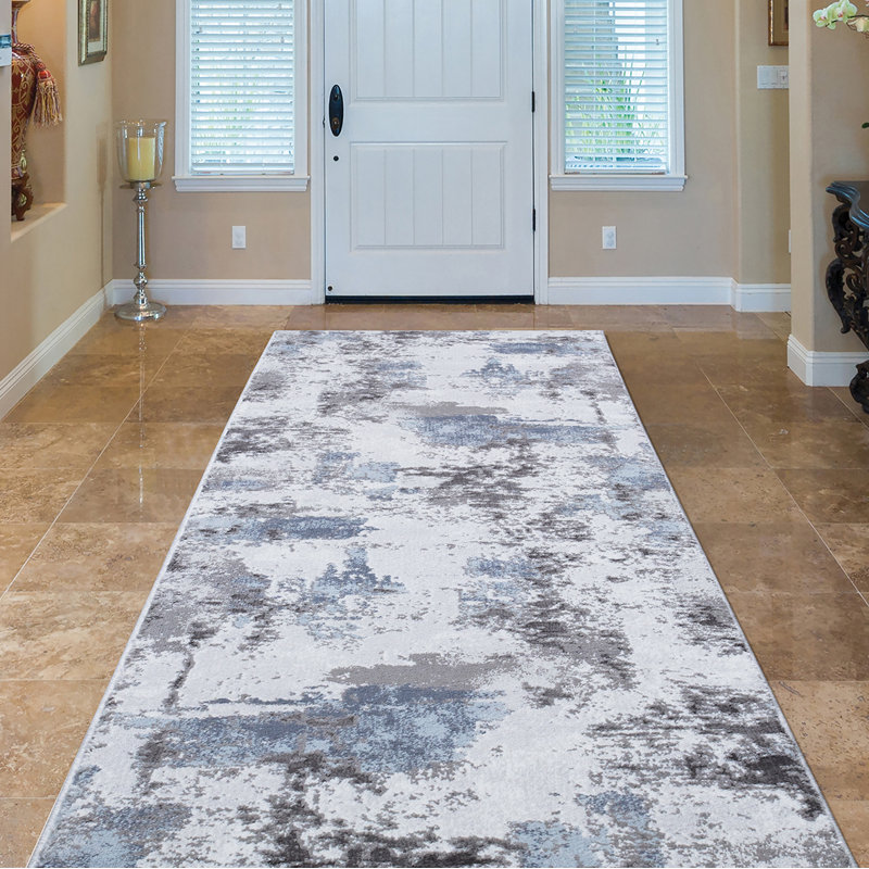 Pacific Abstract Indoor Rug, Runner 2'3" x 7'3"