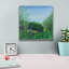 "Epic Graffiti" Charlottes Lupin Field "par Sue Schlabach, art mural sur toile-106172437