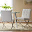 Chaise d'appoint capitonnée Somerville-33427516