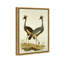 Animaux, couronnes et grues - Peinture sur toile-61814679-61814678