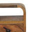 20cm W Solid Wood Bedside Table
