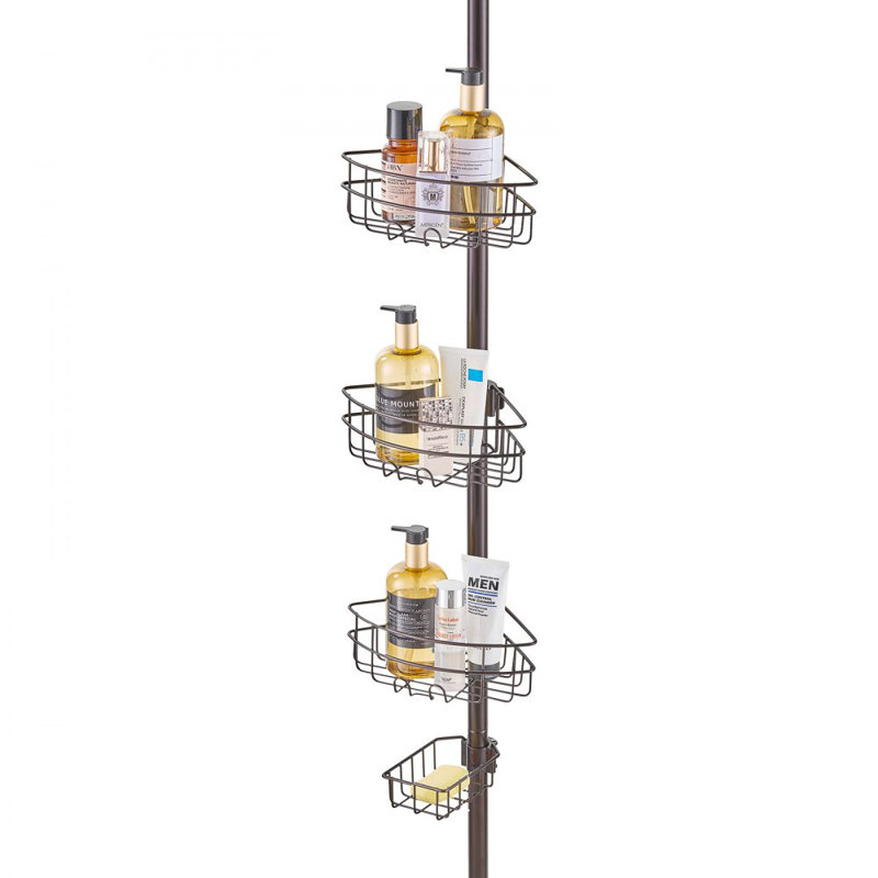 Stainless Steel Shower Shelf, Bronze